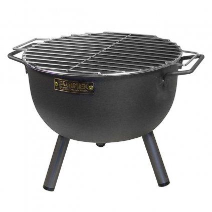 Grill Imex el Zorro asztallap Grill Faszén Fekete Ø 30 x 28 cm