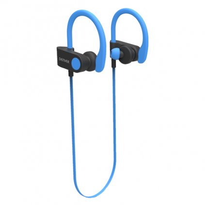 Sport Bluetooth Headset Denver Electronics BTE-110 50 mAh, Kék