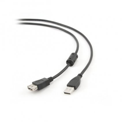 USB-kábel GEMBIRD CCF-USB2-AMAF-6 1,8 m Fekete,