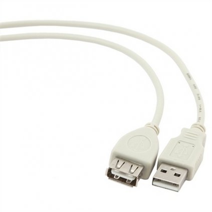 USB Hosszabítókábel GEMBIRD CC-USB2-AMAF-75CM/30 Fehér,