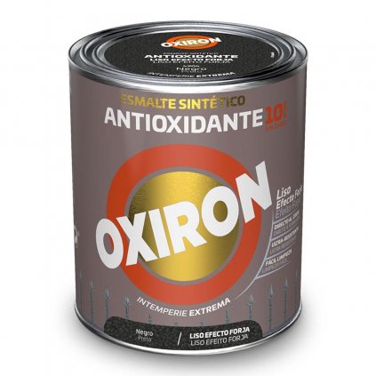 Szintetikus zománcfesték Oxiron Titan 5809097 Fekete 750 ml Antioxidáns