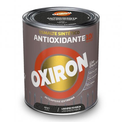 Szintetikus zománcfesték Oxiron Titan 5809096 250 ml Fekete Antioxidáns