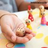 Fa társasjáték állatokkal Pake InnovaGoods 18 Darabos