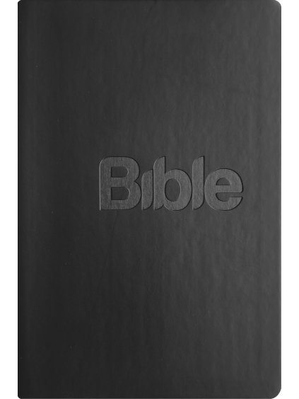 Bible21 umělá kůže černá