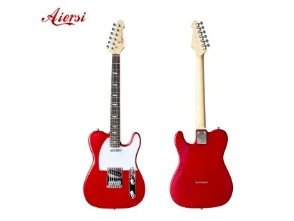red tele electric guitar 9