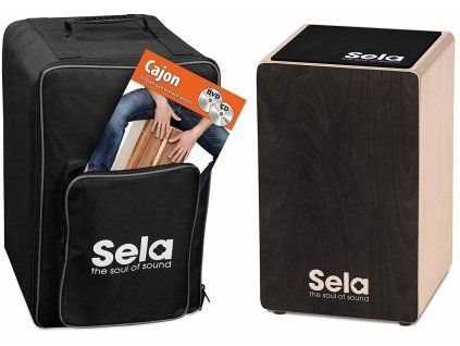 27609 sela primera black bundle cajon set
