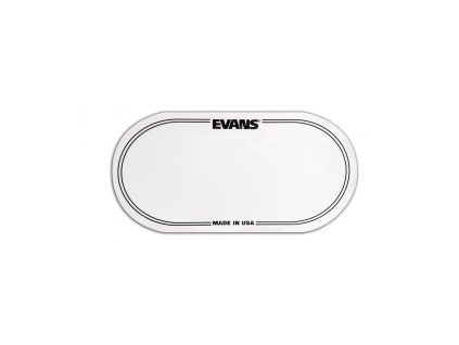 5493 evans eq double pedal patch clear plastic eqpc2