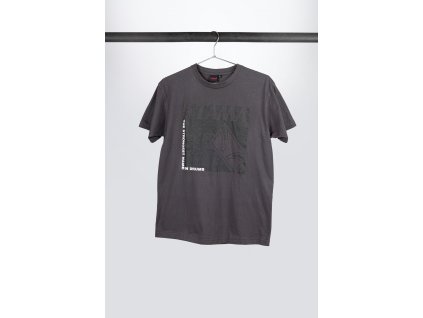 TAMA T Shirt in dunkelgrau mit Logo und The Strongest Name Schriftzug auf der Brust TT209 b41ae19