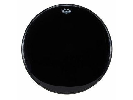 Remo 22" Ambassador Ebony resonant
