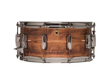 ludwig raw copper phonic lc663 14 x 6 5 snare
