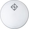 Bass Drum White Audience Side with Muffler Ring