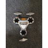 62458 2 yamaha triple clamp csat924aw