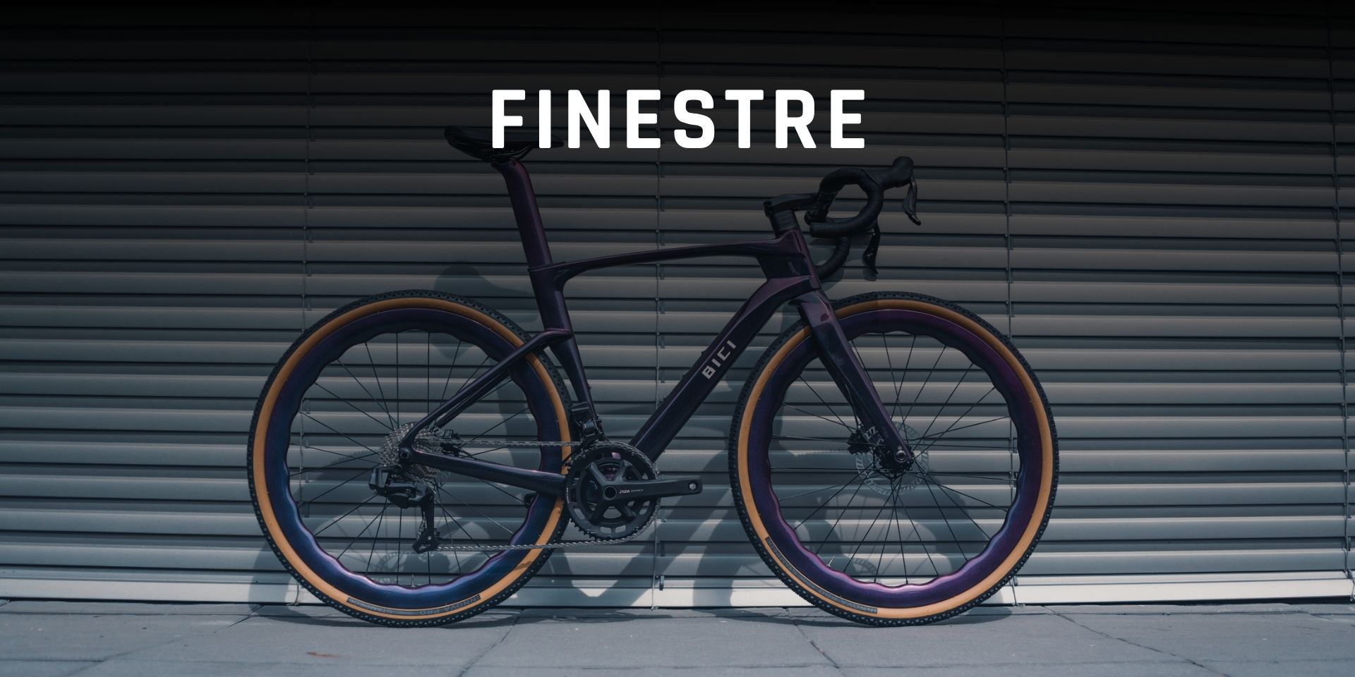 BICI Finestre – aero carbon gravel bike