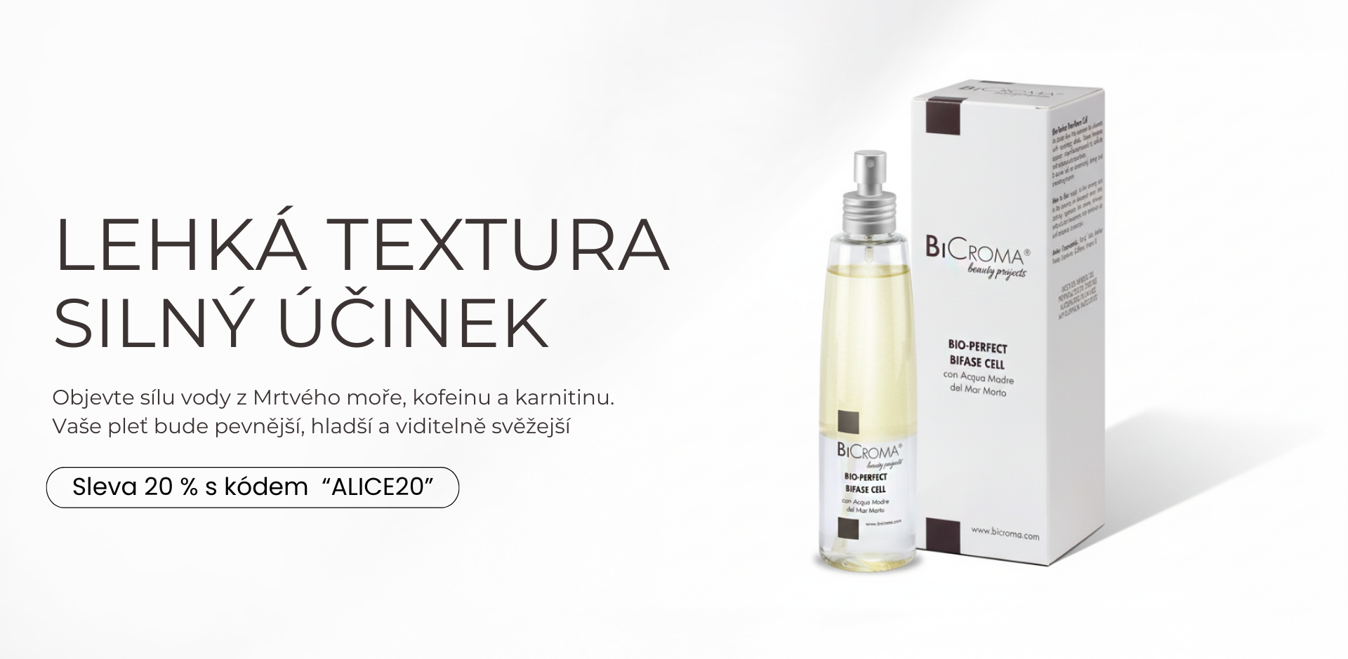 BIO-ČIRÁ VODA, SUPERAKTIVNÍ TEKUTINA Z MRTVÉHO MOŘE