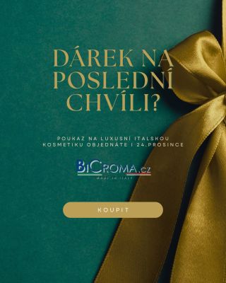 Nestihli jste včas objednat? U nás máte ještě šanci. 🤩🎁 #madeinitaly #bicroma #darkovypoukaz