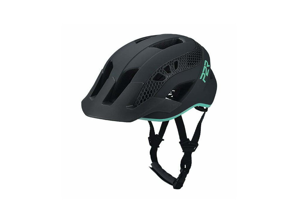 P2R ZENERO, S/M (55-58 cm), Charcoal/Turquoise