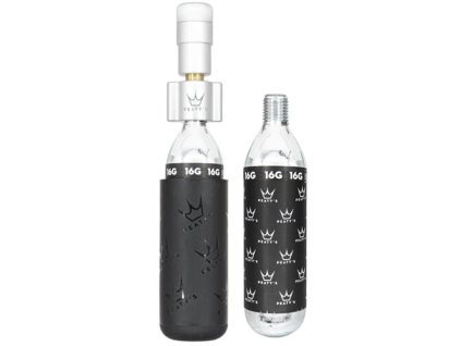 PEATY'S HOLESHOT CO2 PUMPA + BOMBIČKY 2 KS - ROAD & GRAVEL