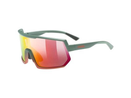 Cyklistické okuliare UVEX BRÝLE SPORTSTYLE 235 MOSS GR.GRA./MIR.RED