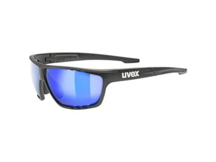 Cyklistické okuliare UVEX BRÝLE SPORTSTYLE 706 BLACK MAT / MIR.BLUE