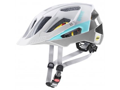 Cyklistická MTB prilba UVEX HELMA QUATRO CC MIPS WHITE - SKY