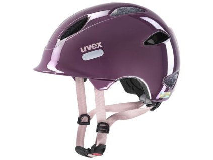 Detská prilba UVEX HELMA OYO PLUM-DUST ROSE (VELIKOST 46-50)