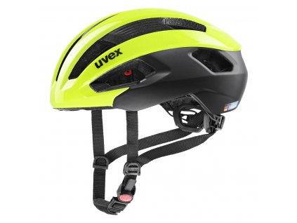 Cyklistická prilba UVEX HELMA RISE CC NEON YELLOW-BLACK M