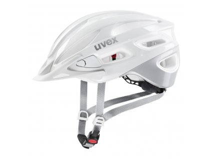 Cyklistická MTB prilba UVEX HELMA TRUE WHITE-SILVER
