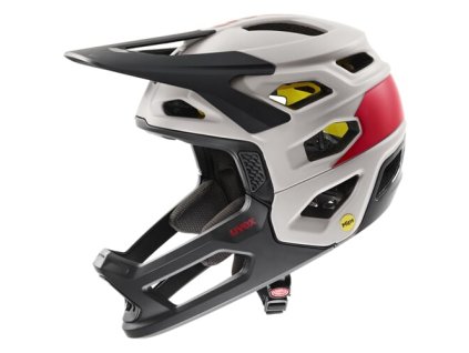 Cyklistická prilba UVEX HELMA REVOLT MIPS OAK BROWN-RED (VELIKOST 52-57)