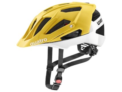 Cyklistická MTB prilba UVEX HELMA QUATRO CC SUNBEE-WHITE (VELIKOST 52-57)