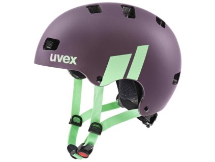 Detská prilba UVEX HELMA KID 3 CC PLUM-MINT (VELIKOST 55-58)