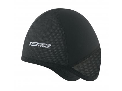 čepice pod přilbu FORCE FREEZE zimní, černá S-M
