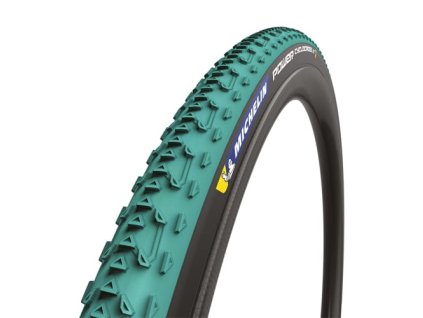 MICHELIN PLÁŠŤ POWER CYCLOCROSS JET 700X33C COMPETITION LINE KEVLAR MAGI-X GREEN TS TLR