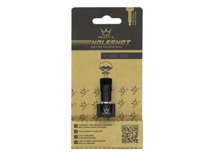 PEATY'S HOLESHOT HLAVICE CO2 PUMPY BLACK