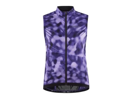 Dámska cyklovesta CRAFT PRO Gravel Wind, fialová
