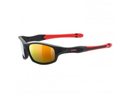 Cyklistické okuliare UVEX BRÝLE SPORTSTYLE 507 BLACK M.RED/MIR.RED
