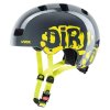 Detská prilba UVEX HELMA KID 3 DIRTBIKE GREY-LIME