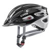 Cyklistická MTB prilba UVEX HELMA TRUE BLACK-SILVER