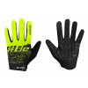 rukavice FORCE MTB SWIPE letní,černo-fluo L