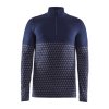 Tričko CRAFT Merino 240 Zip LS tmavě modrá