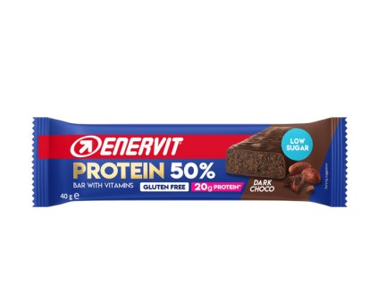 Screenshot 2025 02 07 at 12 21 34 ENERVIT Protein Bar 50% tmavá čokoláda ENERVIT e shop