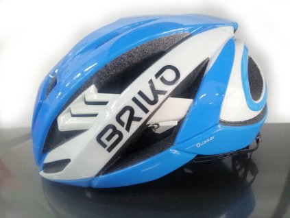 prilba BRIKO QUASAR- (DAFTAN AOJ)  farba light blue /white