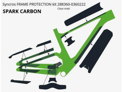 Screenshot 2025 12 05 at 11 16 01 Syncros Frame Protection kit SPARK Carbon (Čierna) Ochrana rámu kit Endorphin Republic