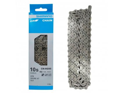 cadena shimano 10v cn hg95 shimano xt 116l