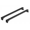 NORDRIVE strešný nosič SILENZIO IN-RAIL (na integrované lyžiny), black -L-128cm , N15101