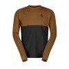 pánsky dres SCOTT Trail Storm Warm Light dl. rukáv - bread brown-2026