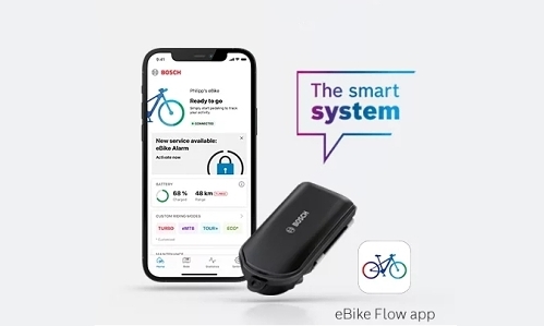 BOSCH e Alarm na bicykli