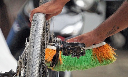 Ako umývať a skladovať bicykel