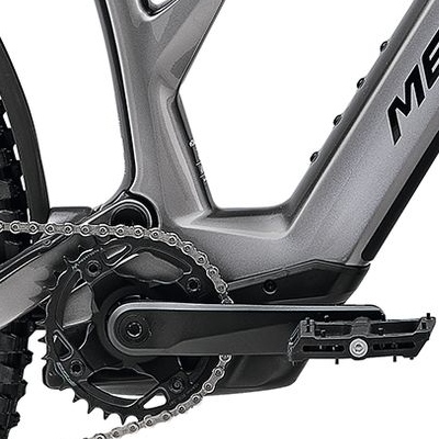 Karbónový rám a komponenty MERIDA eONE-SIXTY SL 6000 – detail spracovania