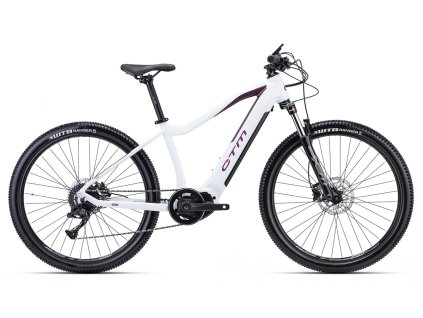 CTM RUBY 27,5 - biela perleť / purpurová 2023 (Veľkosť L na výšku postavy 170-190 cm)