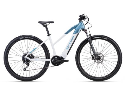 CTM RUBY X 29 - biela perleť /sivomodrá 2023 (Veľkosť M na výšku postavy 155-175 cm)